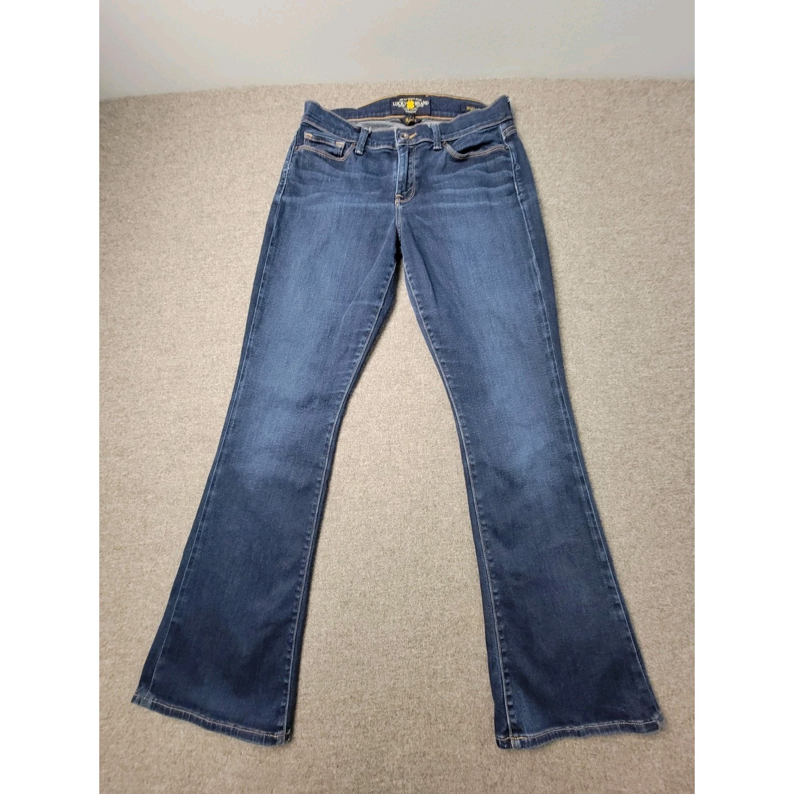 Lucky Brand Sofia Bootcut Jeans Womens 829 Dark Wash Stretch Denim
